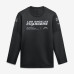 Свитшот Los Angeles Chargers Nike 2026 Salute to Service Sideline Coaches Crewneck Therma-FIT - Black