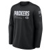 Свитшот Green Bay Packers Nike 2026 Salute to Service Sideline Coaches Crewneck Therma-FIT - Black
