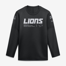 Свитшот Detroit Lions Nike 2026 Salute to Service Sideline Coaches Crewneck Therma-FIT - Black Свитшот Detroit Lions Nike 2026 Salute to Service Sideline Coaches Crewneck Therma-FIT - Black