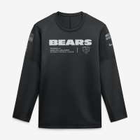 Свитшот Chicago Bears Nike 2026 Salute to Service Sideline Coaches Crewneck Therma-FIT - Black