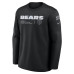 Свитшот Chicago Bears Nike 2026 Salute to Service Sideline Coaches Crewneck Therma-FIT - Black