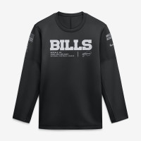 Свитшот Buffalo Bills Nike 2026 Salute to Service Sideline Coaches Crewneck Therma-FIT - Black