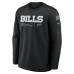 Свитшот Buffalo Bills Nike 2026 Salute to Service Sideline Coaches Crewneck Therma-FIT - Black