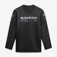 Свитшот Baltimore Ravens Nike 2026 Salute to Service Sideline Coaches Crewneck Therma-FIT - Black