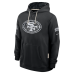 Толстовка San Francisco 49ers Nike 2026 Salute to Service Sideline Dri-FIT - Black