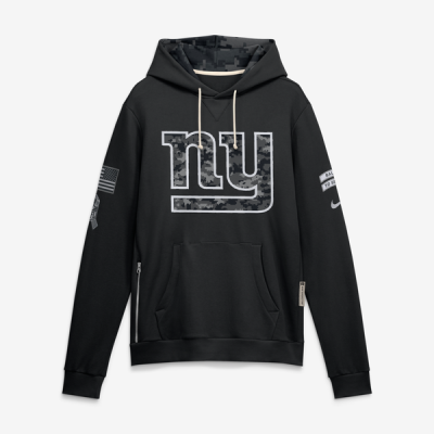 Толстовка New York Giants Nike 2026 Salute to Service Sideline Dri-FIT - Black