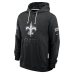 Толстовка New Orleans Saints Nike 2026 Salute to Service Sideline Dri-FIT - Black