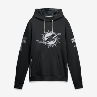 Толстовка Miami Dolphins Nike 2026 Salute to Service Sideline Dri-FIT - Black