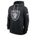 Толстовка Las Vegas Raiders Nike 2026 Salute to Service Sideline Dri-FIT - Black