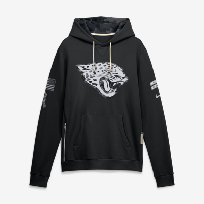 Толстовка Jacksonville Jaguars Nike 2026 Salute to Service Sideline Dri-FIT - Black