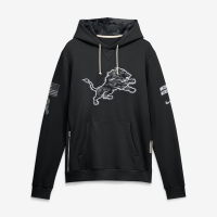 Толстовка Detroit Lions Nike 2026 Salute to Service Sideline Dri-FIT - Black