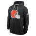 Толстовка Cleveland Browns Nike 2026 Salute to Service Sideline Dri-FIT - Black