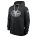 Толстовка San Francisco 49ers Nike 2026 Salute to Service Sideline Dri-FIT - Black