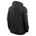 Толстовка Green Bay Packers Nike 2026 Salute to Service Sideline Dri-FIT - Black