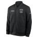 Куртка San Francisco 49ers Nike 2026 Salute to Service Sideline Full-Zip Bomber - Black