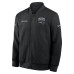 Куртка New England Patriots Nike 2026 Salute to Service Sideline Full-Zip Bomber - Black
