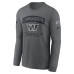 Футболка с длинным рукавом Washington Commanders Nike 2026 Salute to Service - Gray