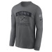 Футболка с длинным рукавом Detroit Lions Nike 2026 Salute to Service - Gray