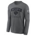 Футболка с длинным рукавом Chicago Bears Nike 2026 Salute to Service - Gray