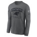 Футболка с длинным рукавом Carolina Panthers Nike 2026 Salute to Service - Gray