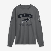 Футболка с длинным рукавом Buffalo Bills Nike 2026 Salute to Service - Gray
