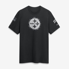 Футболка Pittsburgh Steelers Nike 2026 Salute to Service Slub - Black