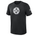 Футболка Pittsburgh Steelers Nike 2026 Salute to Service Slub - Black