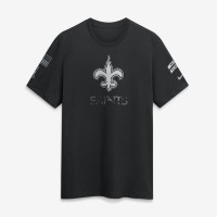 Футболка New Orleans Saints Nike 2026 Salute to Service Slub - Black