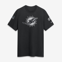 Футболка Miami Dolphins Nike 2026 Salute to Service Slub - Black