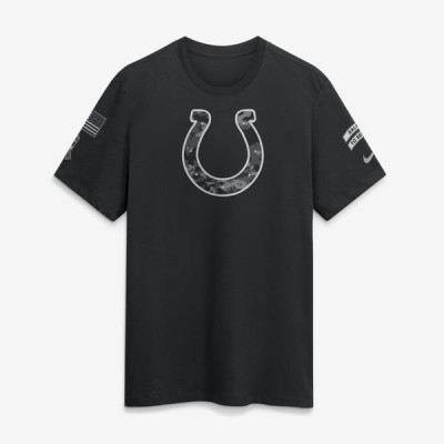 Футболка Indianapolis Colts Nike 2026 Salute to Service Slub - Black