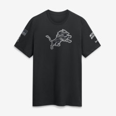 Футболка Detroit Lions Nike 2026 Salute to Service Slub - Black