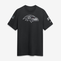 Футболка Baltimore Ravens Nike 2026 Salute to Service Slub - Black