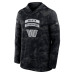 Washington Commanders Nike 2026 Salute to Service Sideline Lightweight Hooded Dri-FIT Long Sleeve Top - Black