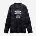 Cincinnati Bengals Nike 2026 Salute to Service Sideline Lightweight Hooded Dri-FIT Long Sleeve Top - Black Cincinnati Bengals Nike 2026 Salute to Service Sideline Lightweight Hooded Dri-FIT Long Sleeve Top - Black