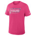 Футболка Pittsburgh Steelers Nike 2026 NFL Crucial Catch Tri-Blend Dri-FIT - Pink