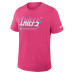 Футболка Kansas City Chiefs Nike 2026 NFL Crucial Catch Tri-Blend Dri-FIT - Pink