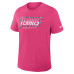 Футболка Houston Texans Nike 2026 NFL Crucial Catch Tri-Blend Dri-FIT - Pink