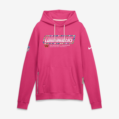 Толстовка Washington Commanders Nike 2026 NFL Crucial Catch Sideline Standard Issue Dri-FIT - Pink