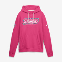 Толстовка Seattle Seahawks Nike 2026 NFL Crucial Catch Sideline Standard Issue Dri-FIT - Pink
