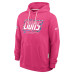Толстовка Detroit Lions Nike 2026 NFL Crucial Catch Sideline Standard Issue Dri-FIT - Pink