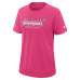 Женская футболка Washington Commanders Nike 2026 NFL Crucial Catch Tri-Blend Dri-FIT - Pink