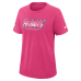 Женская футболка New England Patriots Nike 2026 NFL Crucial Catch Tri-Blend Dri-FIT - Pink