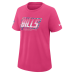 Женская футболка Buffalo Bills Nike 2026 NFL Crucial Catch Tri-Blend Dri-FIT - Pink
