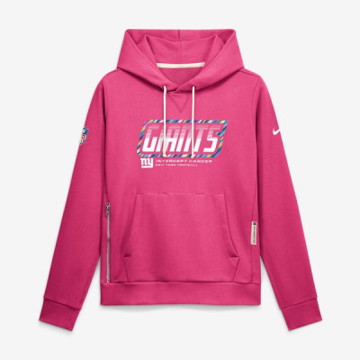 Женская толстовка New York Giants Nike 2026 NFL Crucial Catch Sideline Standard Issue Dri-FIT - Pink