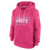 Женская толстовка Kansas City Chiefs Nike 2026 NFL Crucial Catch Sideline Standard Issue Dri-FIT - Pink