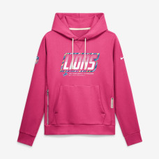 Женская толстовка Detroit Lions Nike 2026 NFL Crucial Catch Sideline Standard Issue Dri-FIT - Pink