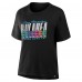 Женская Super Bowl LX Fanatics Black Building Row T-Shirt
