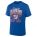 New York Giants Fanatics Royal 4x Super Bowl Champions T-Shirt