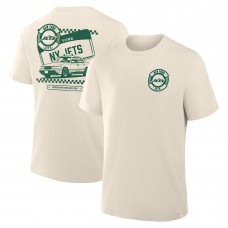New York Jets Fanatics Cream Team Culture T-Shirt New York Jets Fanatics Cream Team Culture T-Shirt