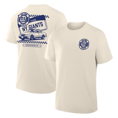 New York Giants Fanatics Cream Team Culture T-Shirt